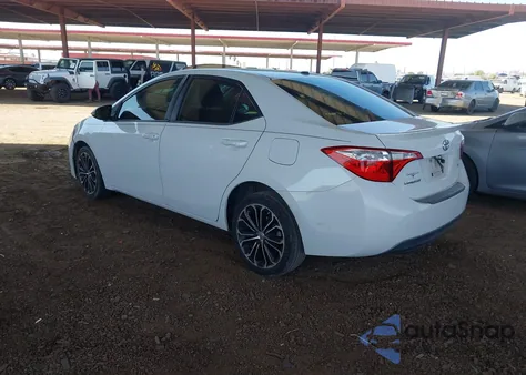 2014 Toyota Corolla S Premium from USA, damaged, VIN 2T1BURHE0EC099840